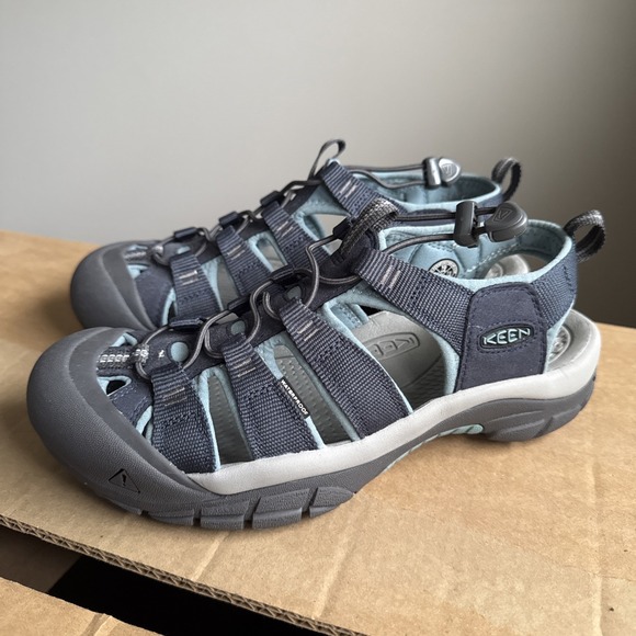 Keen Newport H2 Navy/Magnet Sandals Womens 10 Comfort Hiking Shoes 1026245 - Picture 1 of 12